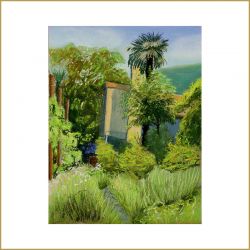 Südliche Landschaften, il Ronchetto, Pastell, 2006