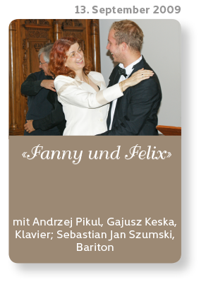 Logo-Hauskonzert 13. September 2009