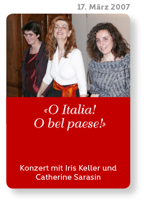 Logo-Hauskonzert 17. März 2007