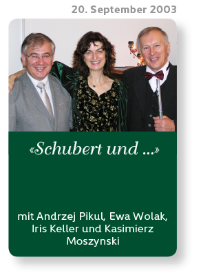 Logo-Hauskonzert 20. September 2003