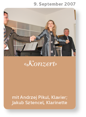 Logo-Hauskonzert 9. September 2007